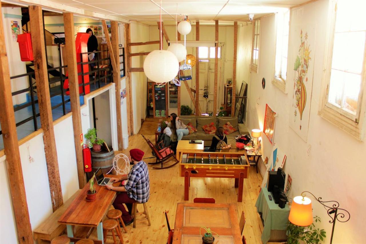 וואלפאראיסו Casa Volante Hostal מראה חיצוני תמונה